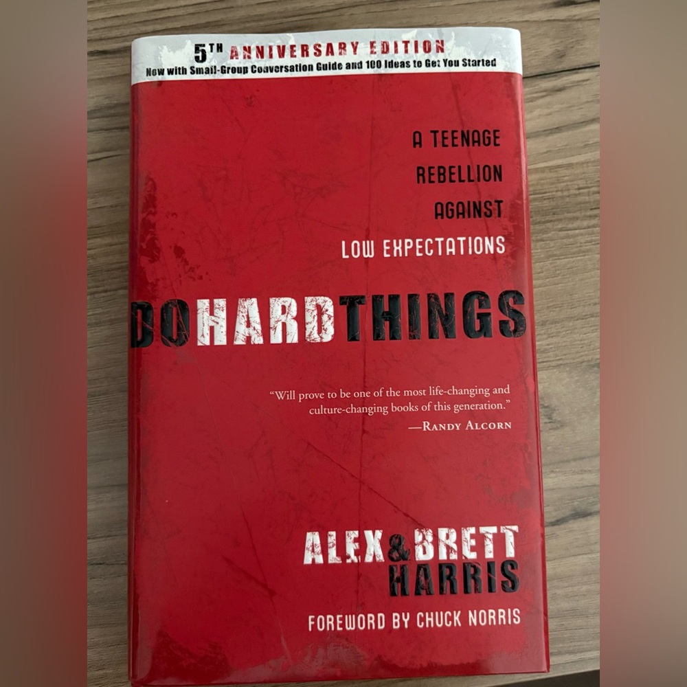 Do Hard Things Book by Alex And Brett Harris